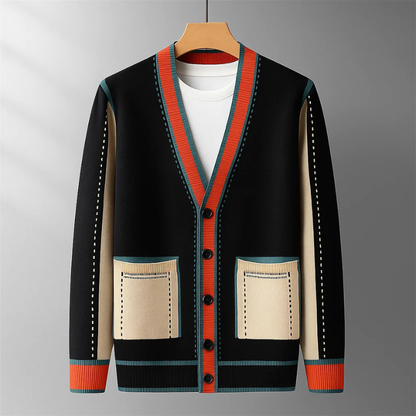 Weston Wool Cardigan - Black