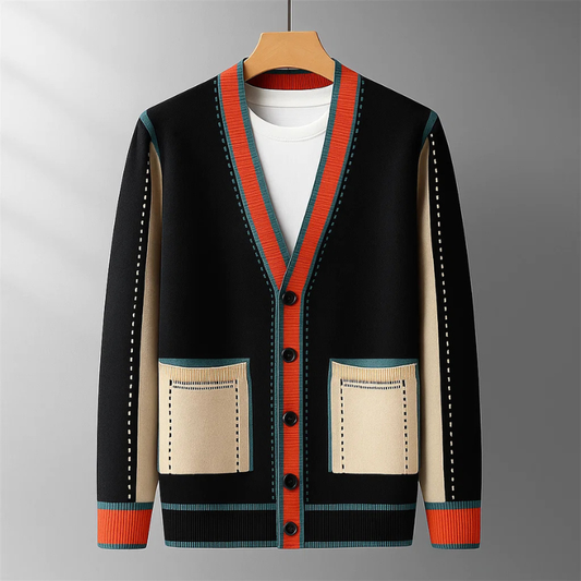 Weston Wool Cardigan - Black