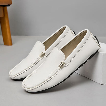 Whitaker Modern Heritage Loafer - White