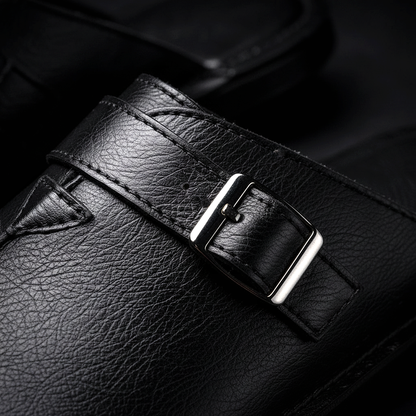 Whitcombe Leather-Look Mules