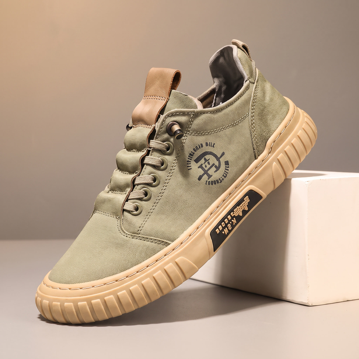 Whitcombe Urban Comfort Trainers - Green
