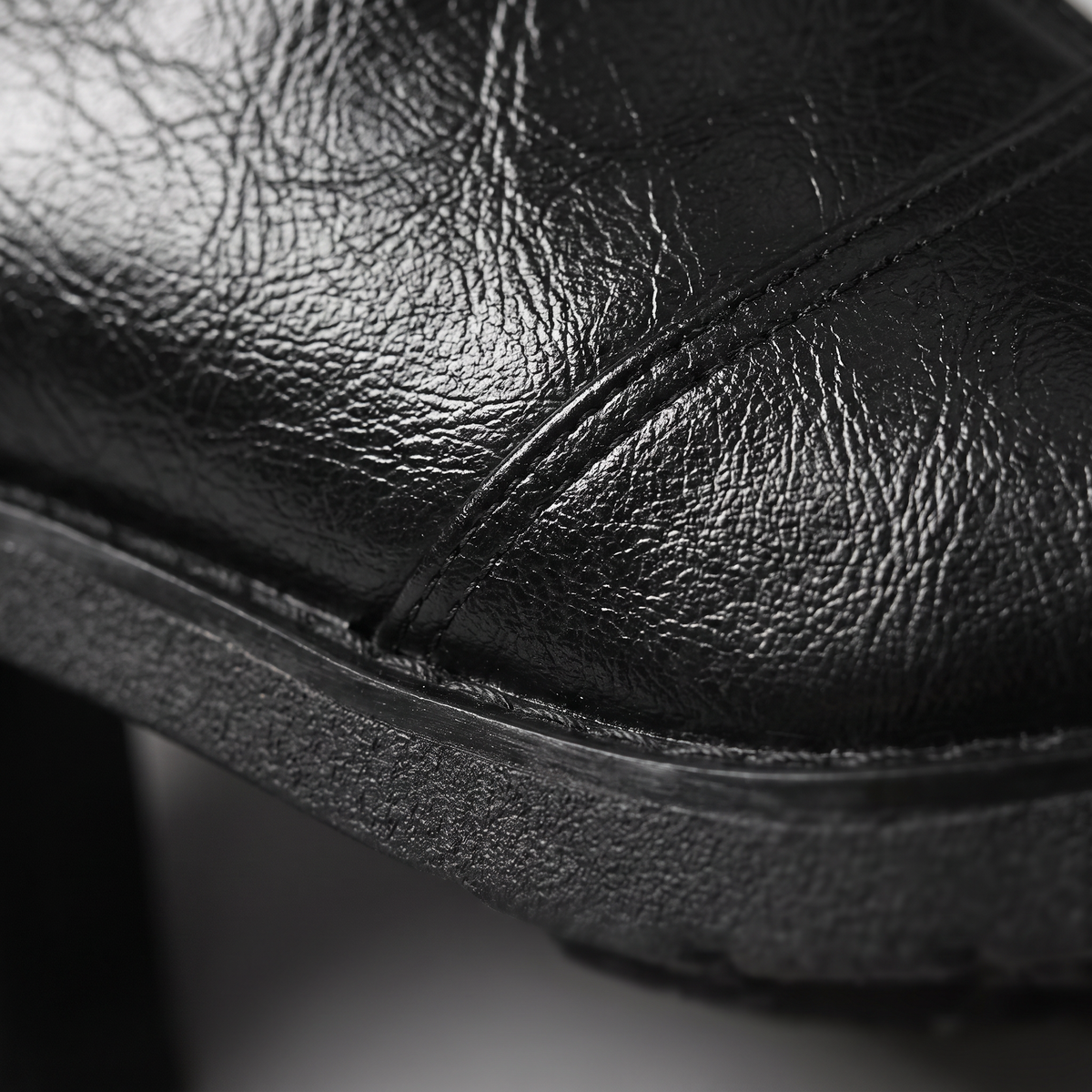 Whitney Leather-Look Ankle Boots