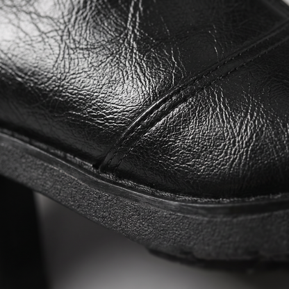 Whitney Leather-Look Ankle Boots