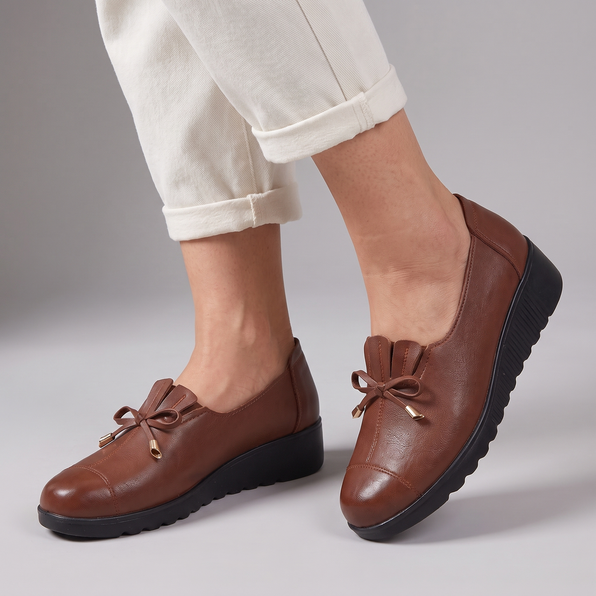 Wide Fit Support Loafers