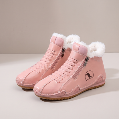 Wintershield Faux Fur-Lined Boots - Pink