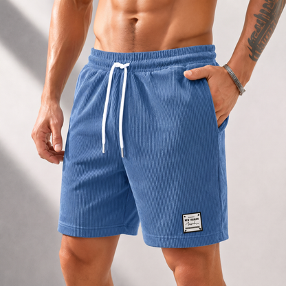 Woldingham Corduroy Shorts - Blue