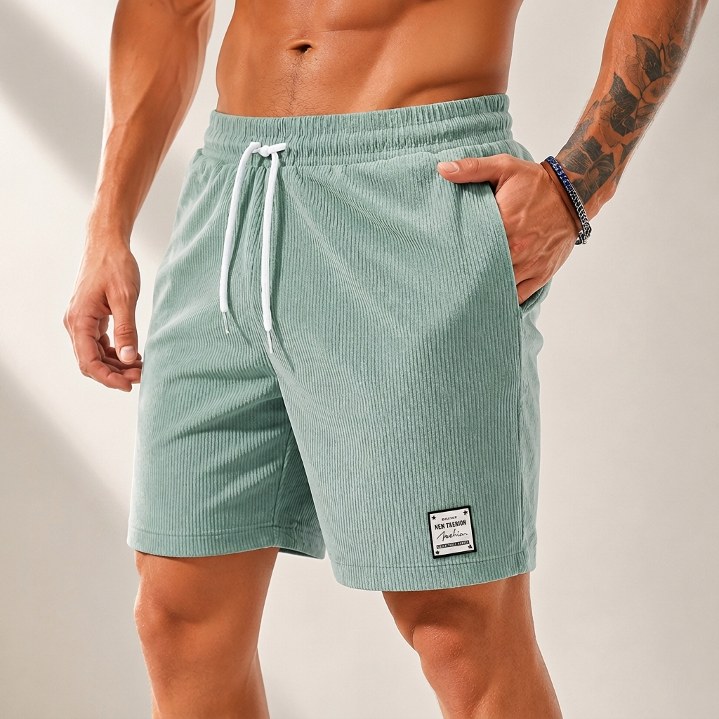 Woldingham Corduroy Shorts - Green