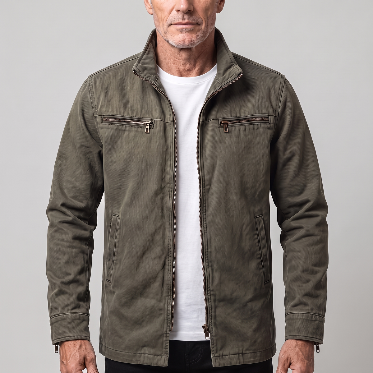 Zip Pocket Casual Jacket