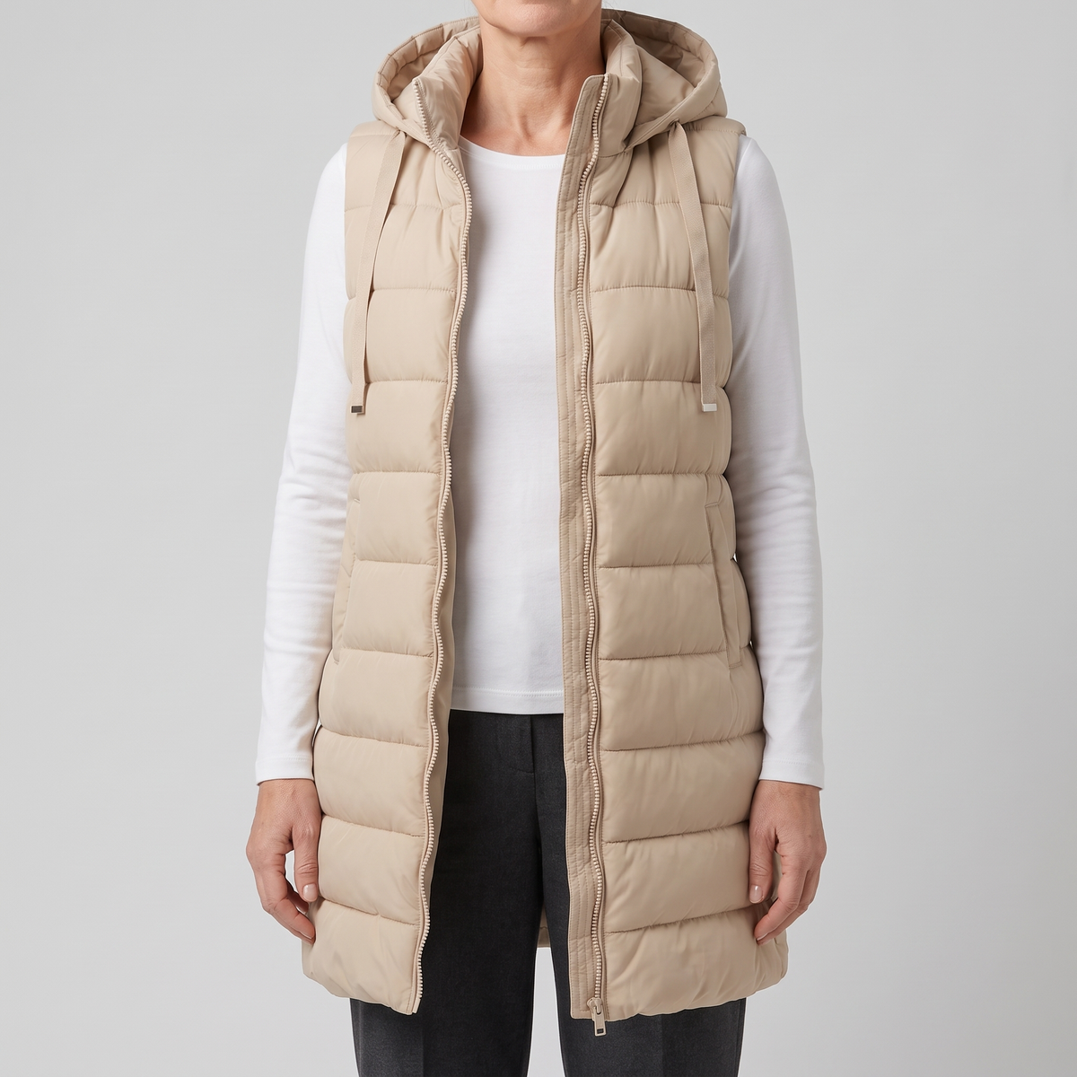 Zyric Long Puffer Vest